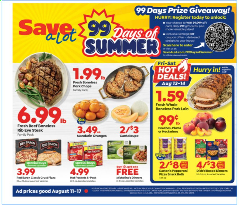 Save a Lot ad - 08/11/2021 - 08/17/2021. Page 1