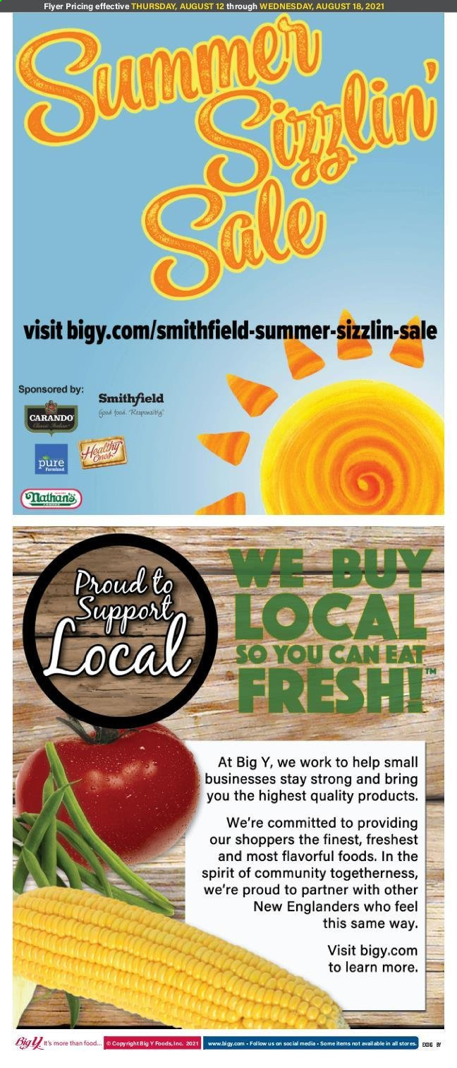 Big Y ad - 08/12/2021 - 08/18/2021. Page 7