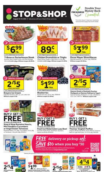 Stop & Shop Flyer - 08.13.2021 - 08.19.2021.