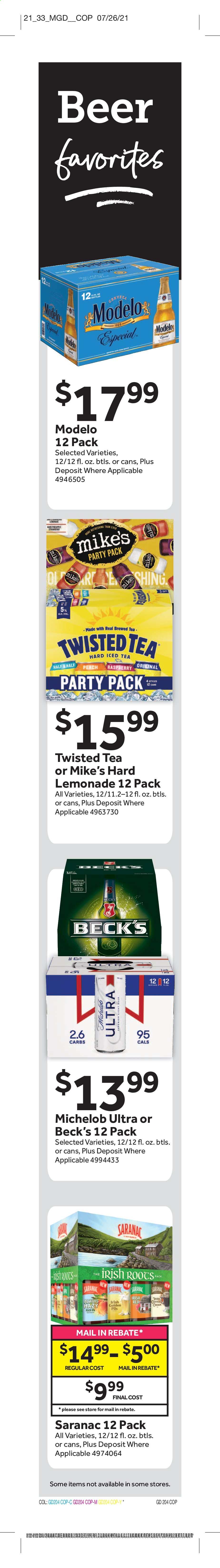 Stop & Shop ad - 08/13/2021 - 08/19/2021. Page 23