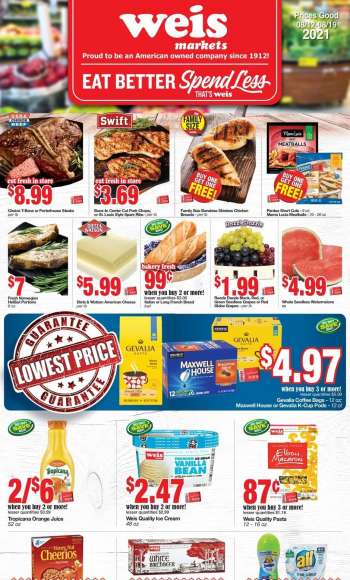 Weis Flyer - 08.12.2021 - 08.19.2021.