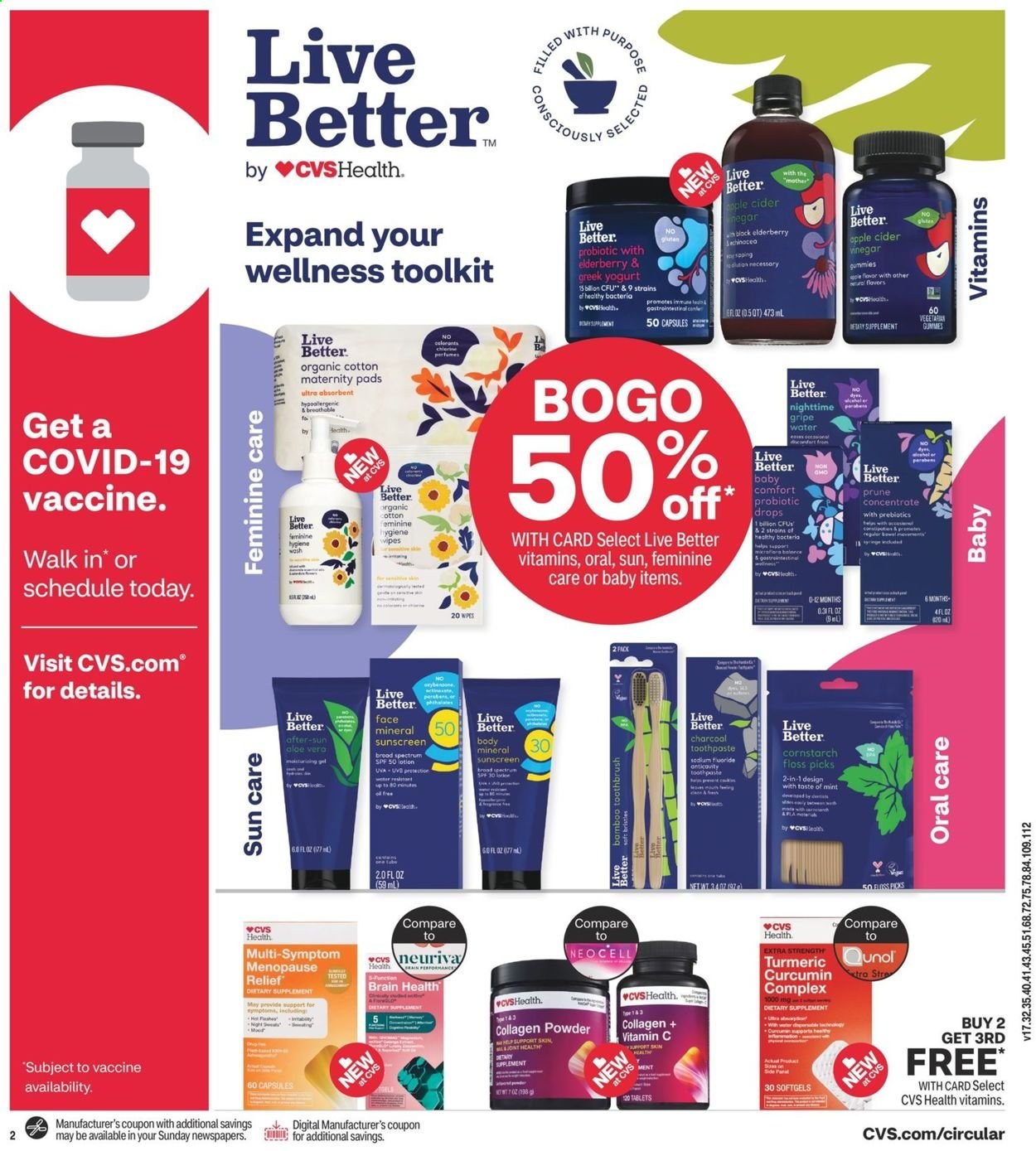 CVS Pharmacy ad - 08/15/2021 - 08/21/2021. Page 3