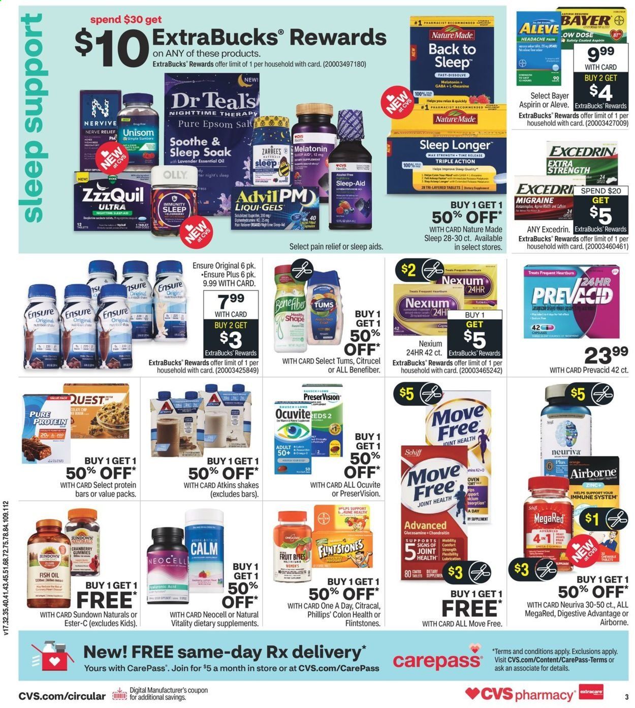 CVS Pharmacy ad - 08/15/2021 - 08/21/2021. Page 4