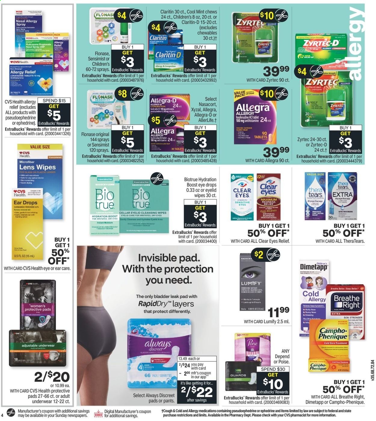 CVS Pharmacy ad - 08/15/2021 - 08/21/2021. Page 6