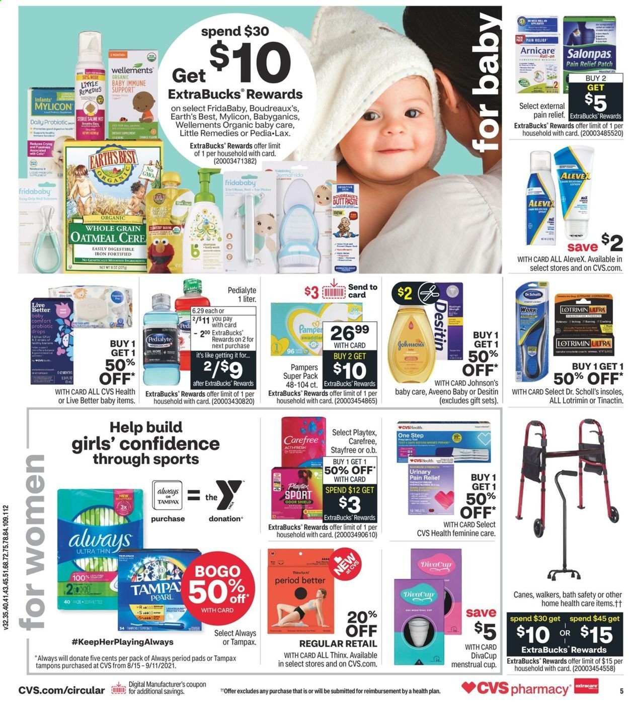 CVS Pharmacy ad - 08/15/2021 - 08/21/2021. Page 7