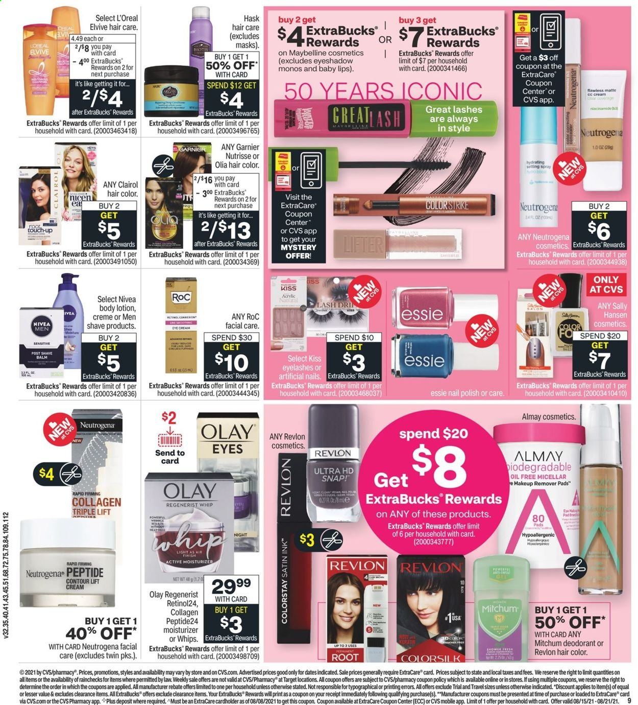 CVS Pharmacy ad - 08/15/2021 - 08/21/2021. Page 11