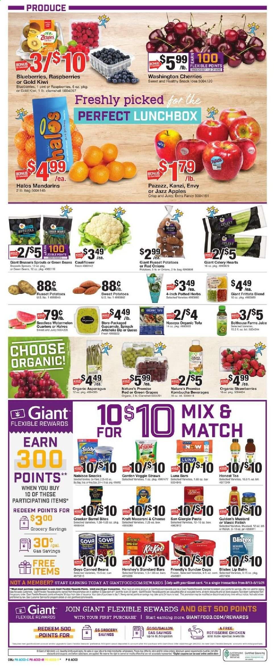 Giant Food ad - 08/13/2021 - 08/19/2021. Page 8