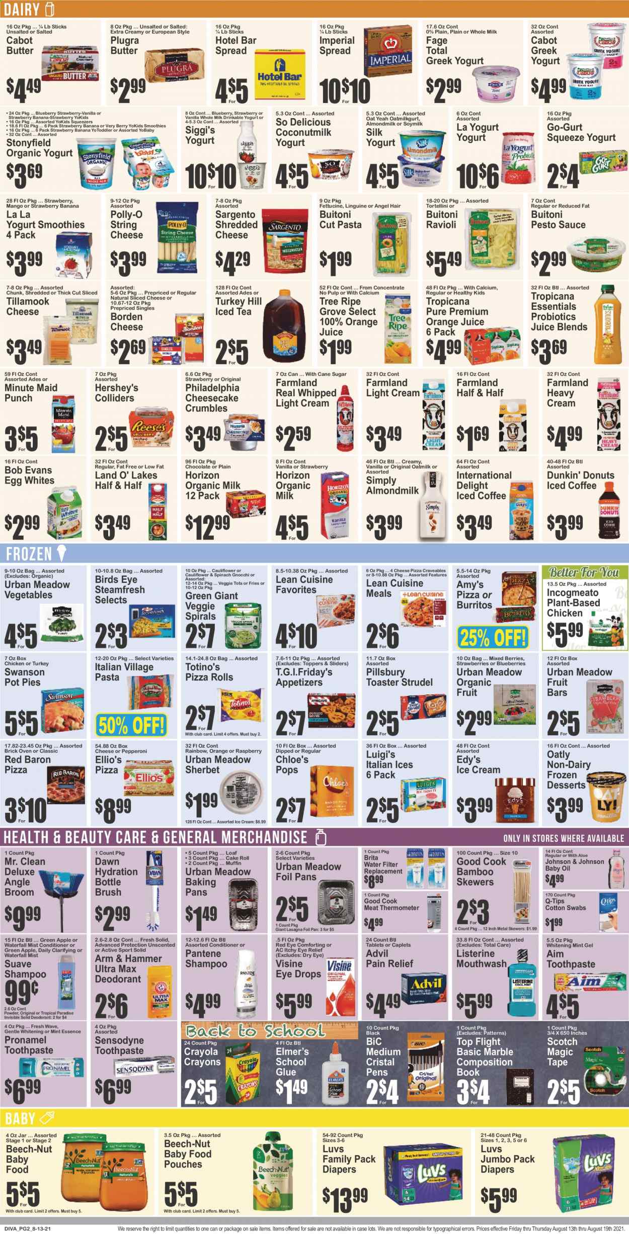Key Food ad - 08/13/2021 - 08/19/2021. Page 2
