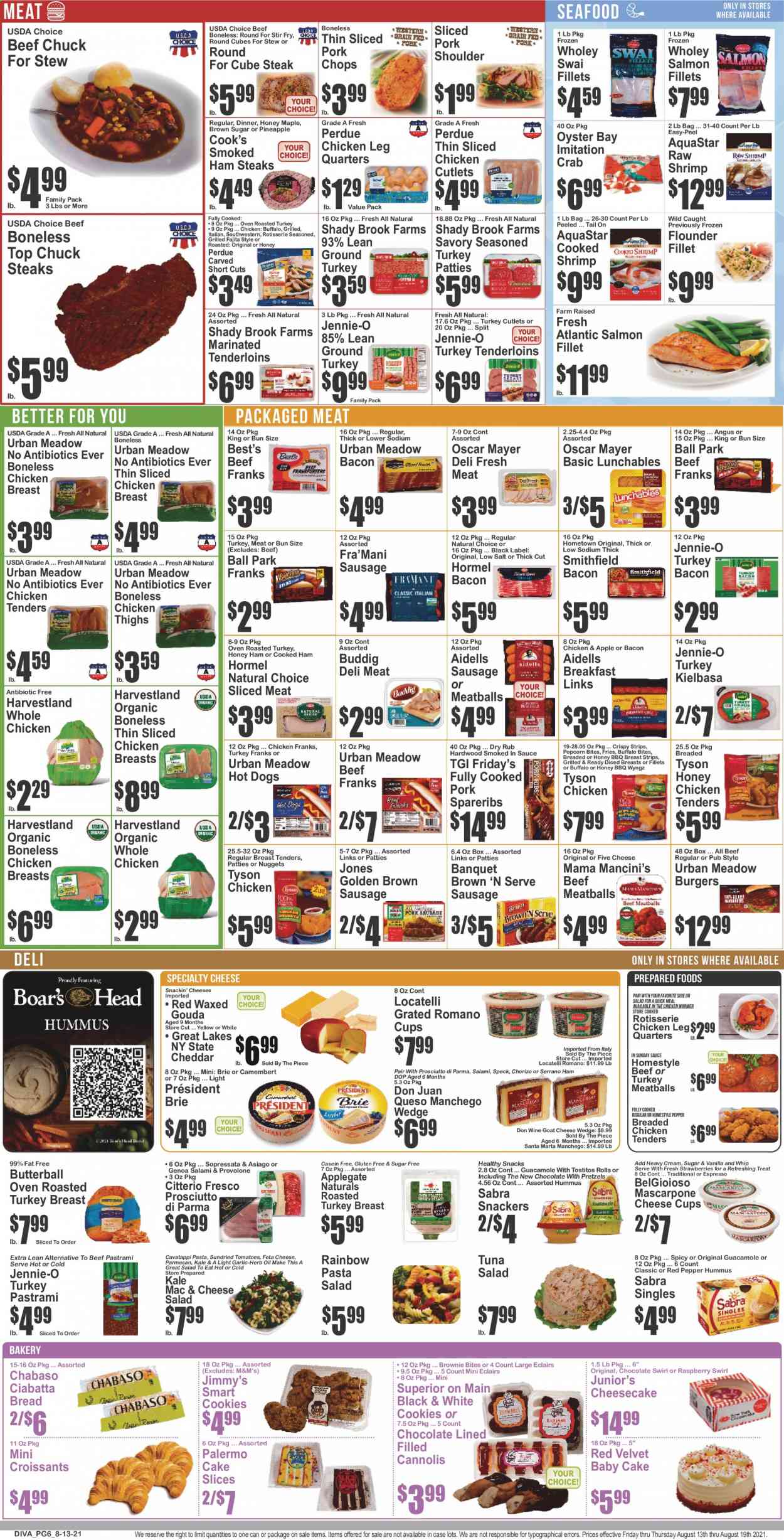 Key Food ad - 08/13/2021 - 08/19/2021. Page 6