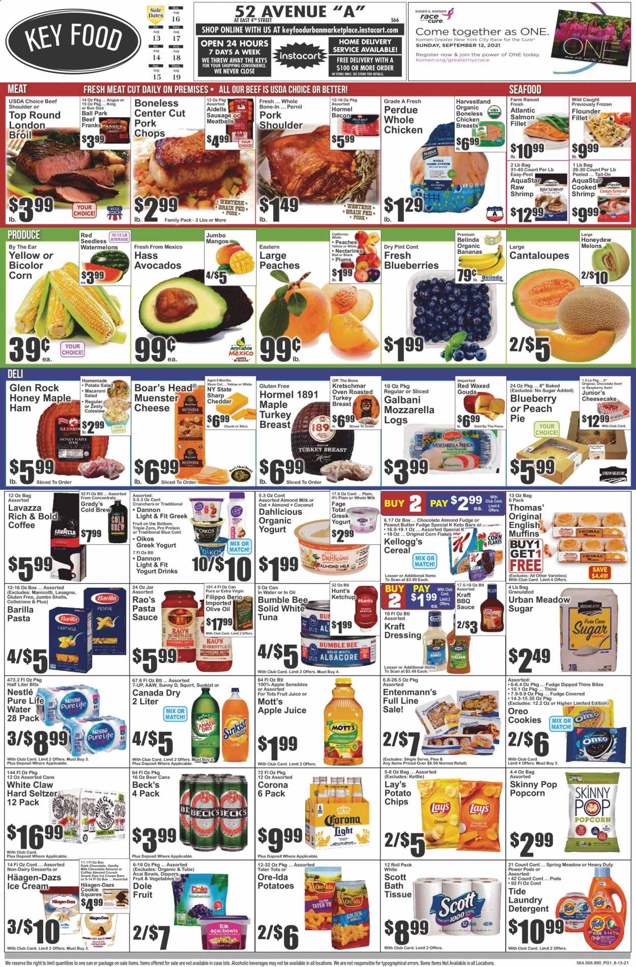 Key Food ad - 08/13/2021 - 08/19/2021. Page 1