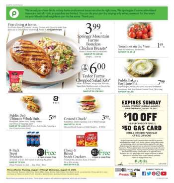 Publix Flyer - 08.12.2021 - 08.18.2021.