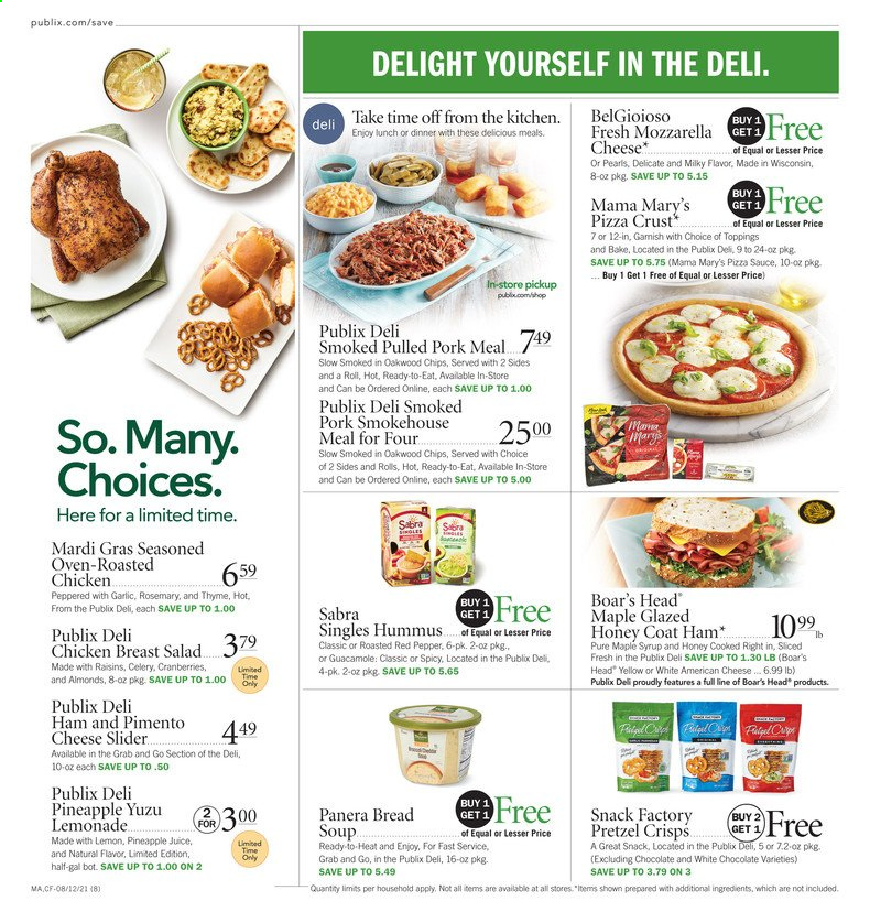 Publix ad - 08/12/2021 - 08/18/2021. Page 8