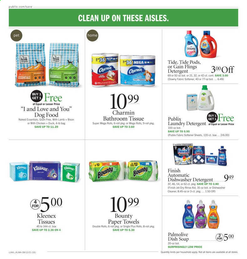 Publix ad - 08/12/2021 - 08/18/2021. Page 16