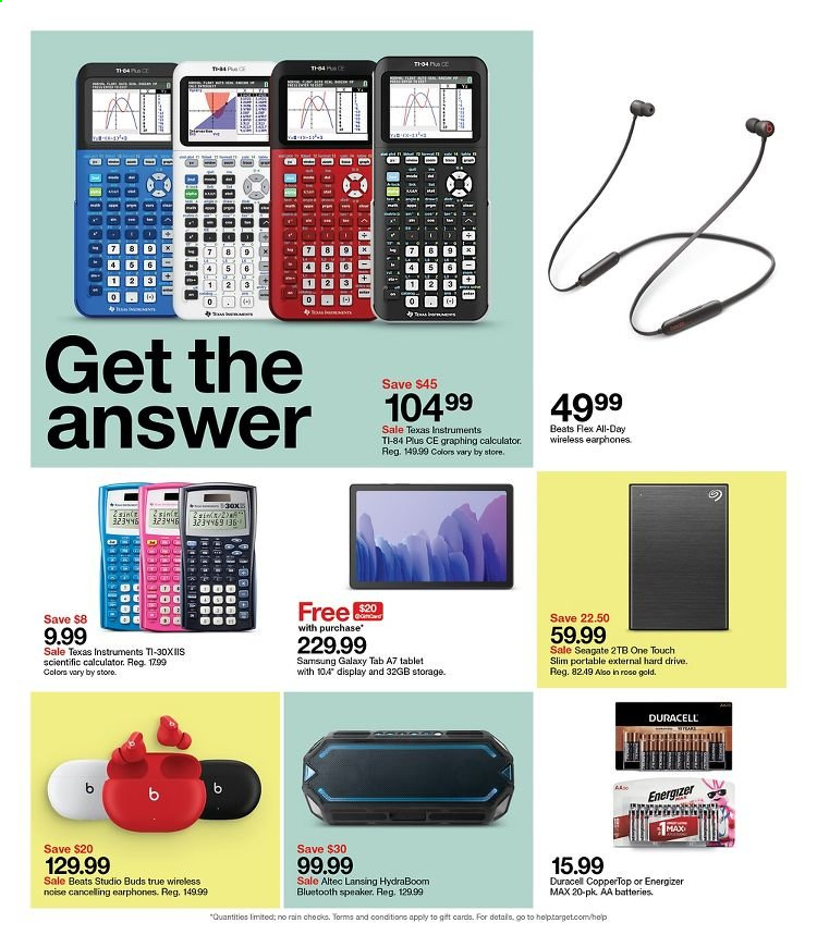 Target ad - 08/15/2021 - 08/21/2021. Page 24