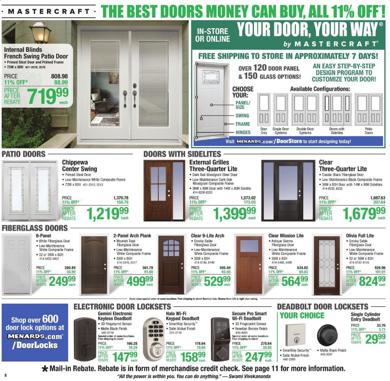 Menards ad - 08/12/2021 - 08/21/2021. Page 9