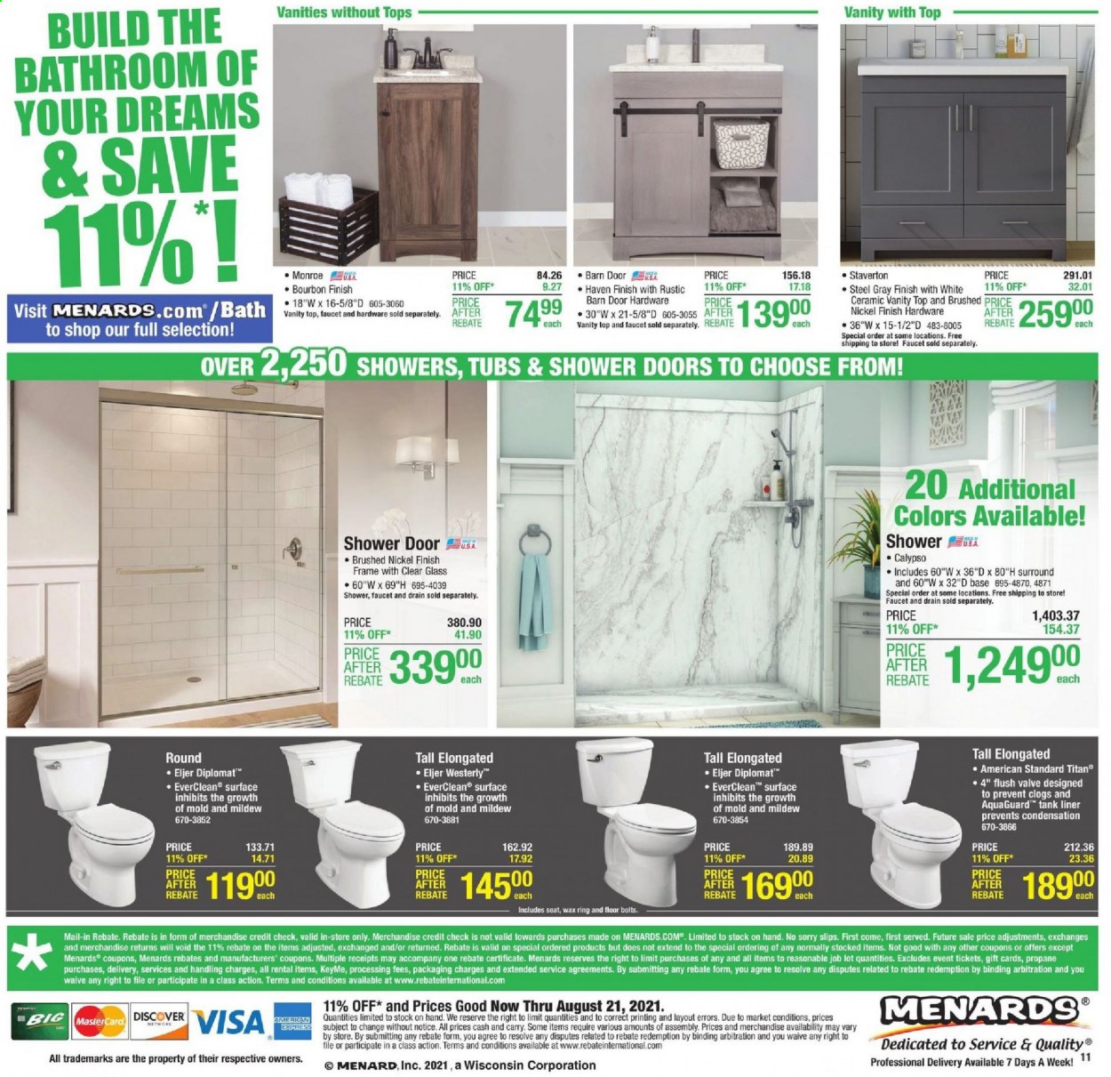 Menards ad - 08/12/2021 - 08/21/2021. Page 15