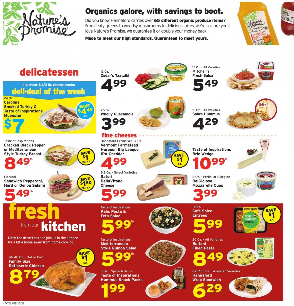 Hannaford ad - 08/15/2021 - 08/21/2021. Page 4