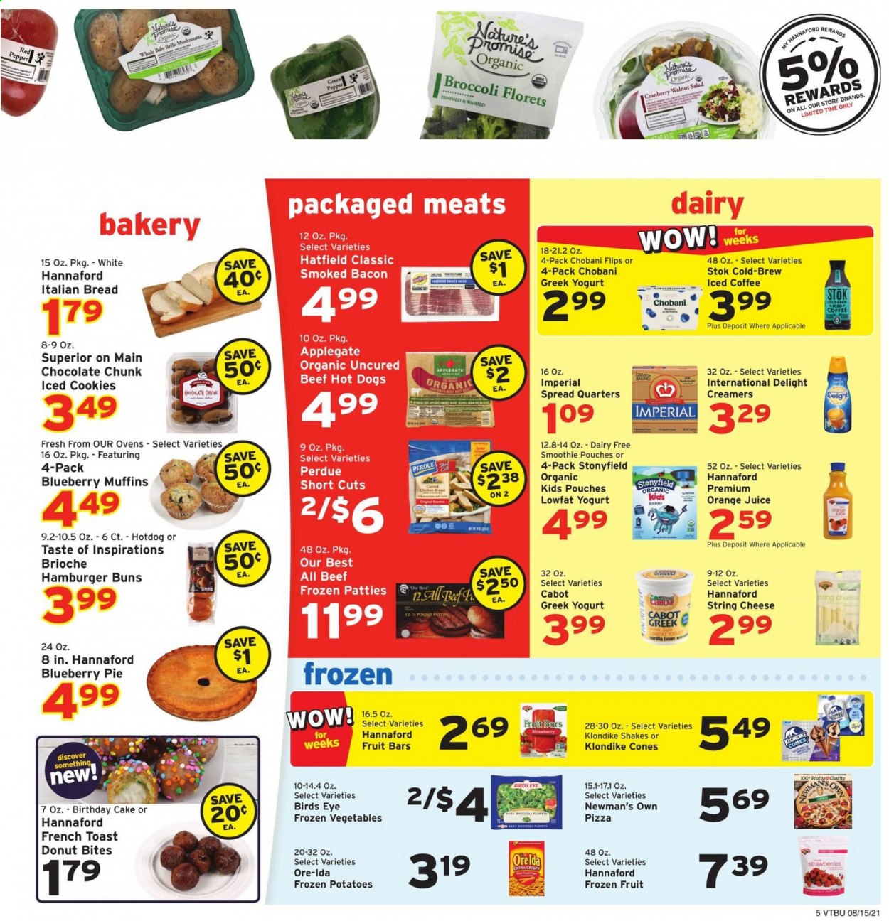 Hannaford ad - 08/15/2021 - 08/21/2021. Page 5