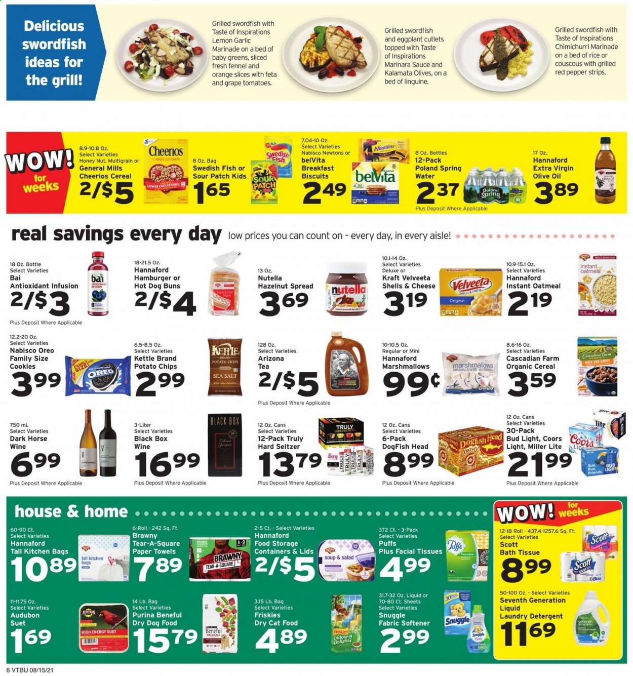 Hannaford ad - 08/15/2021 - 08/21/2021. Page 6