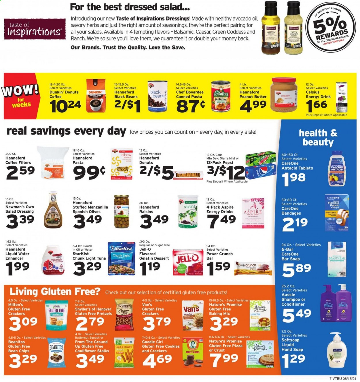 Hannaford ad - 08/15/2021 - 08/21/2021. Page 7