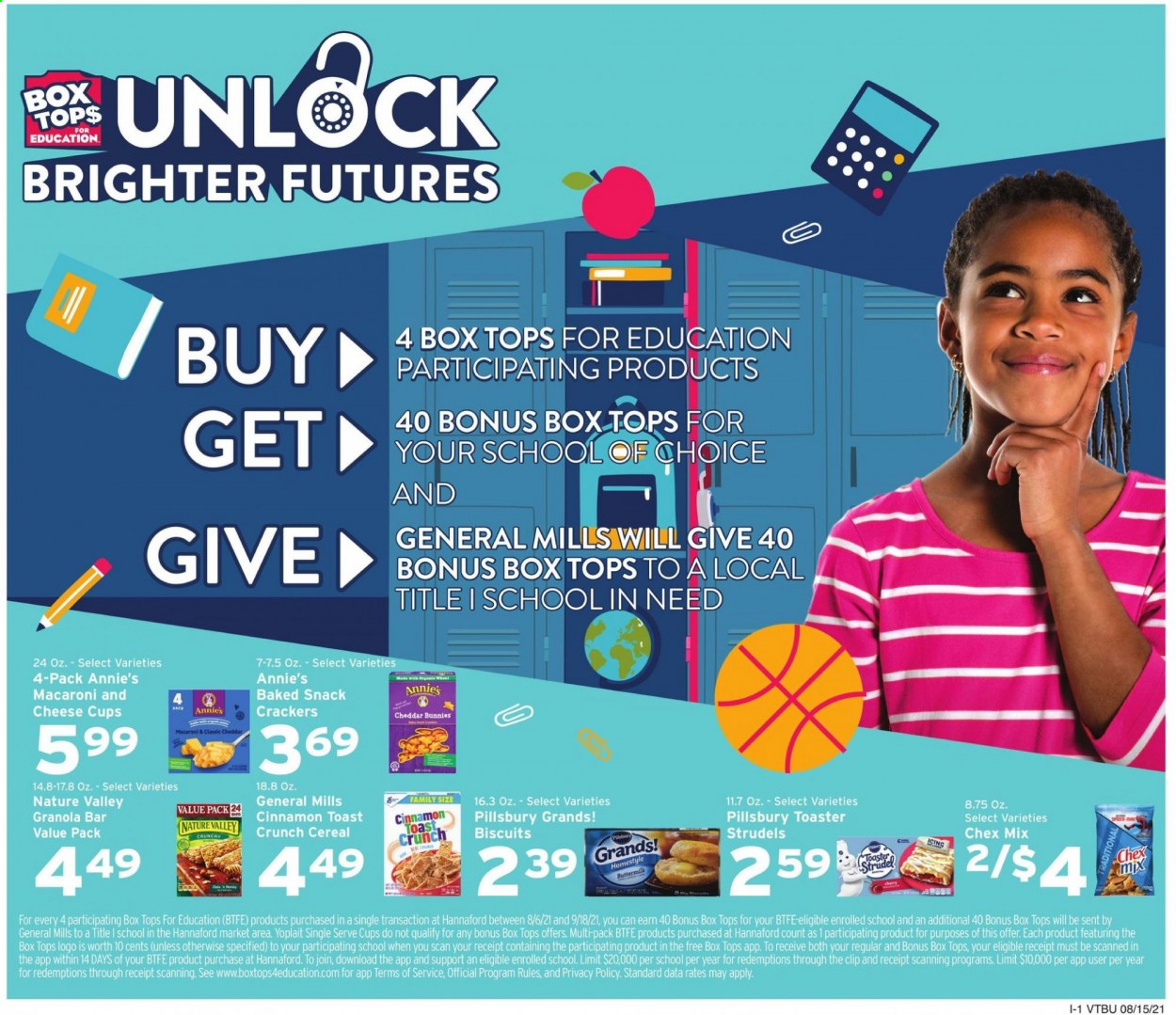 Hannaford ad - 08/15/2021 - 08/21/2021. Page 9