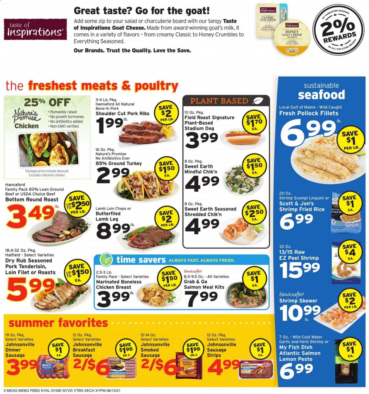 Hannaford ad - 08/15/2021 - 08/21/2021. Page 2