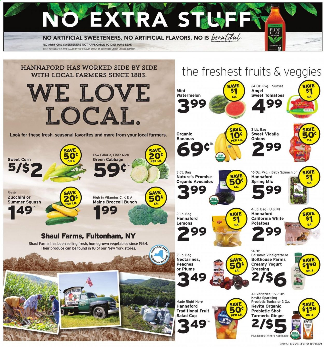 Hannaford ad - 08/15/2021 - 08/21/2021. Page 3