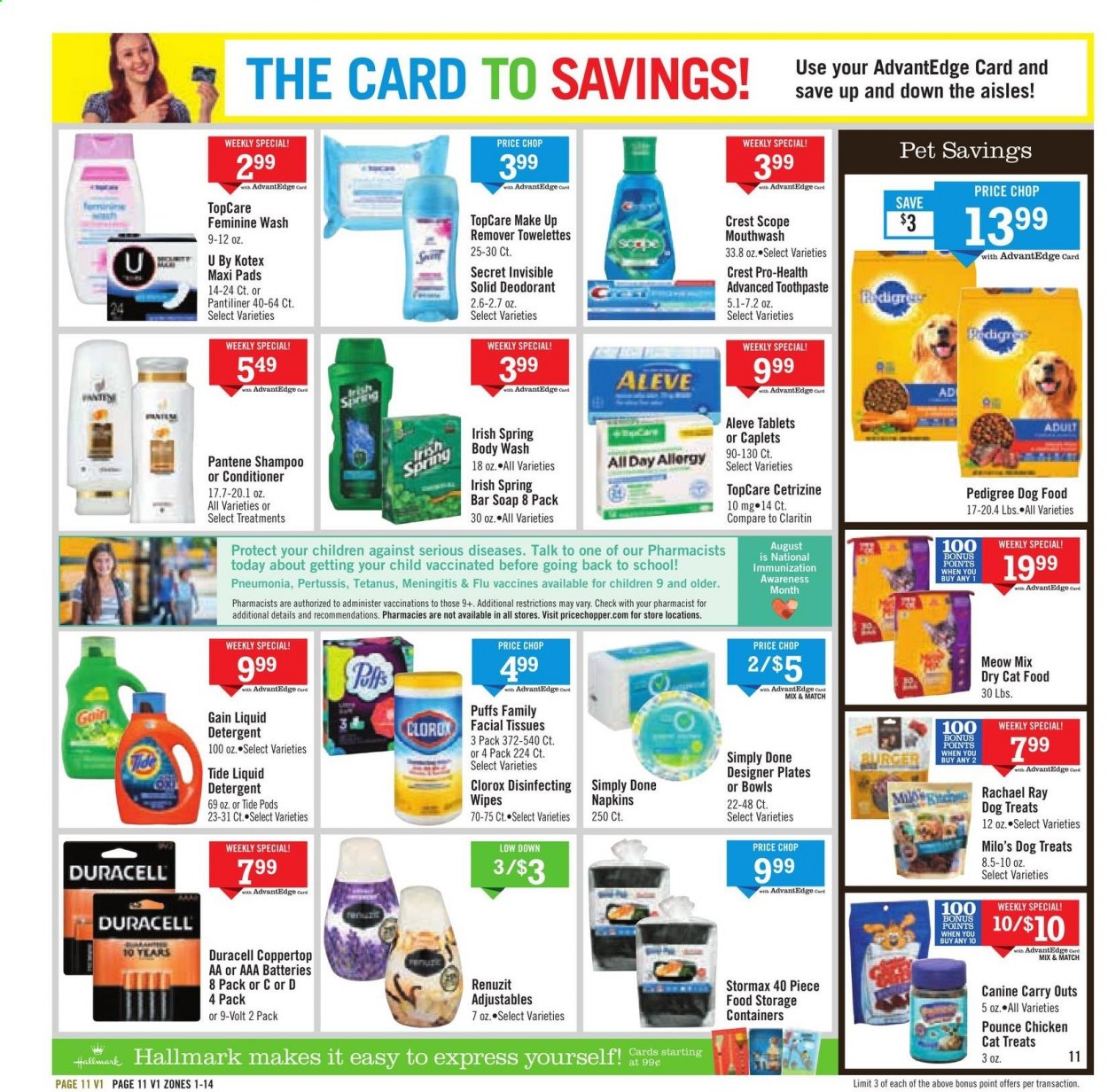 Price Chopper ad - 08/15/2021 - 08/21/2021. Page 11