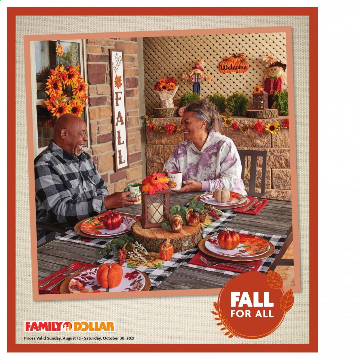 Family Dollar ad - 08/15/2021 - 10/30/2021. Page 1
