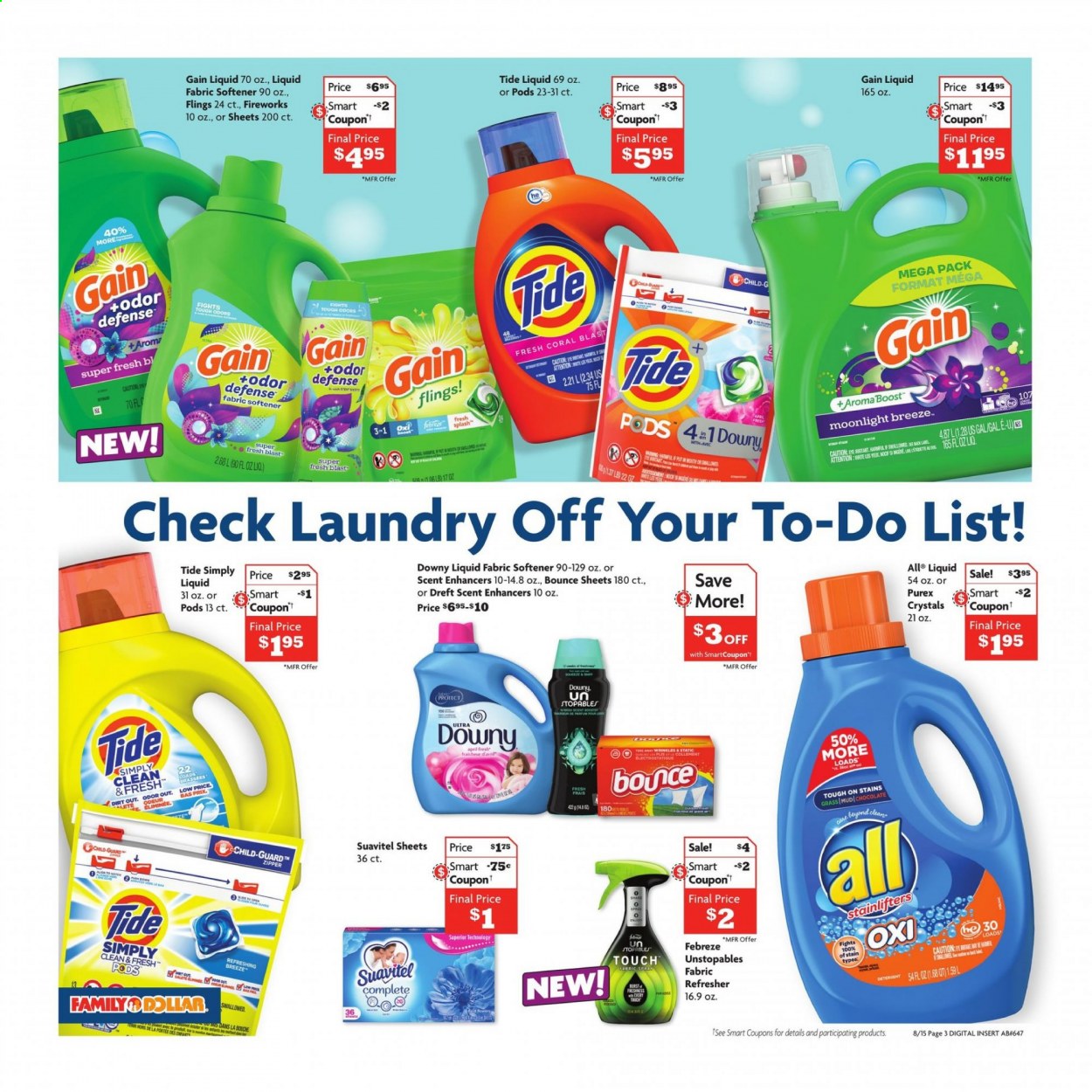 Family Dollar ad - 08/15/2021 - 08/21/2021. Page 3