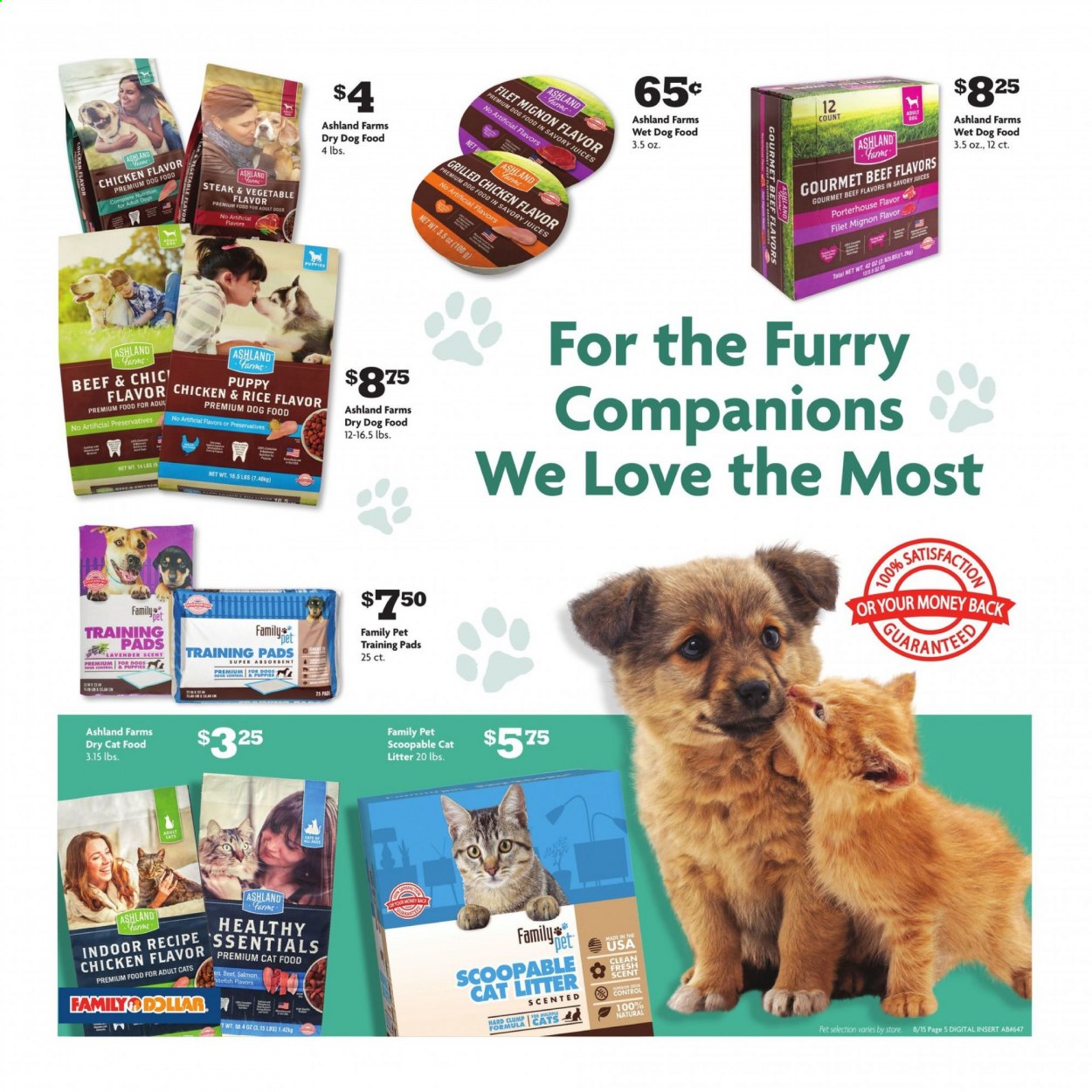 Family Dollar ad - 08/15/2021 - 08/21/2021. Page 5