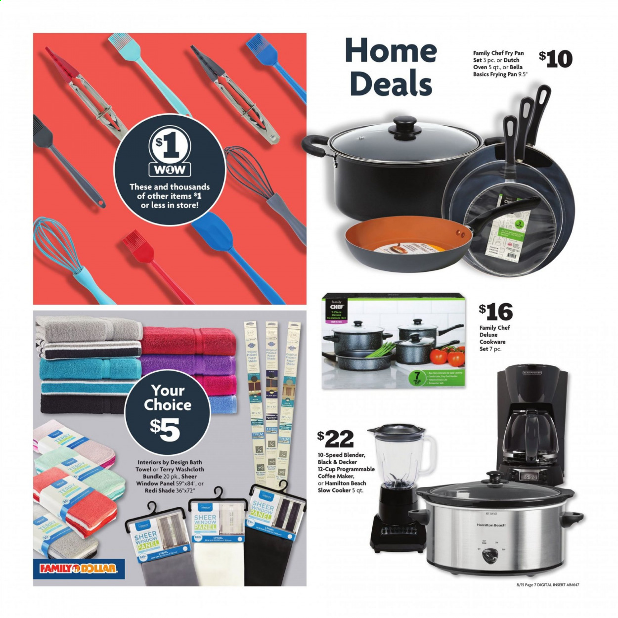 Family Dollar ad - 08/15/2021 - 08/21/2021. Page 6