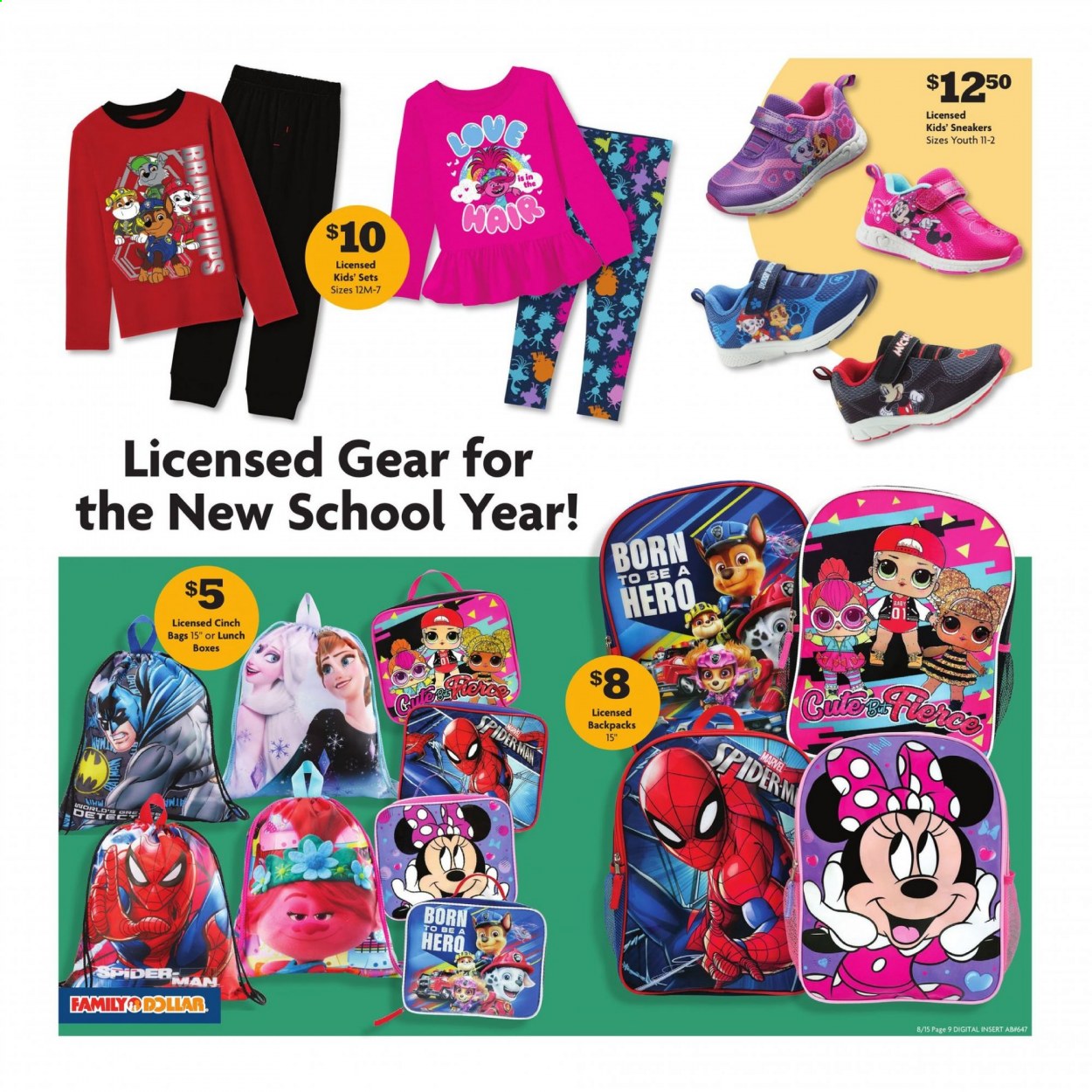 Family Dollar ad - 08/15/2021 - 08/21/2021. Page 9