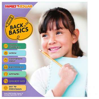 Family Dollar Flyer - 08.15.2021 - 09.18.2021.