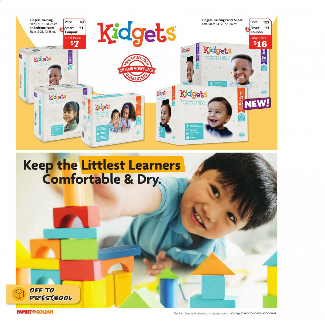 Family Dollar ad - 08/15/2021 - 09/18/2021. Page 21