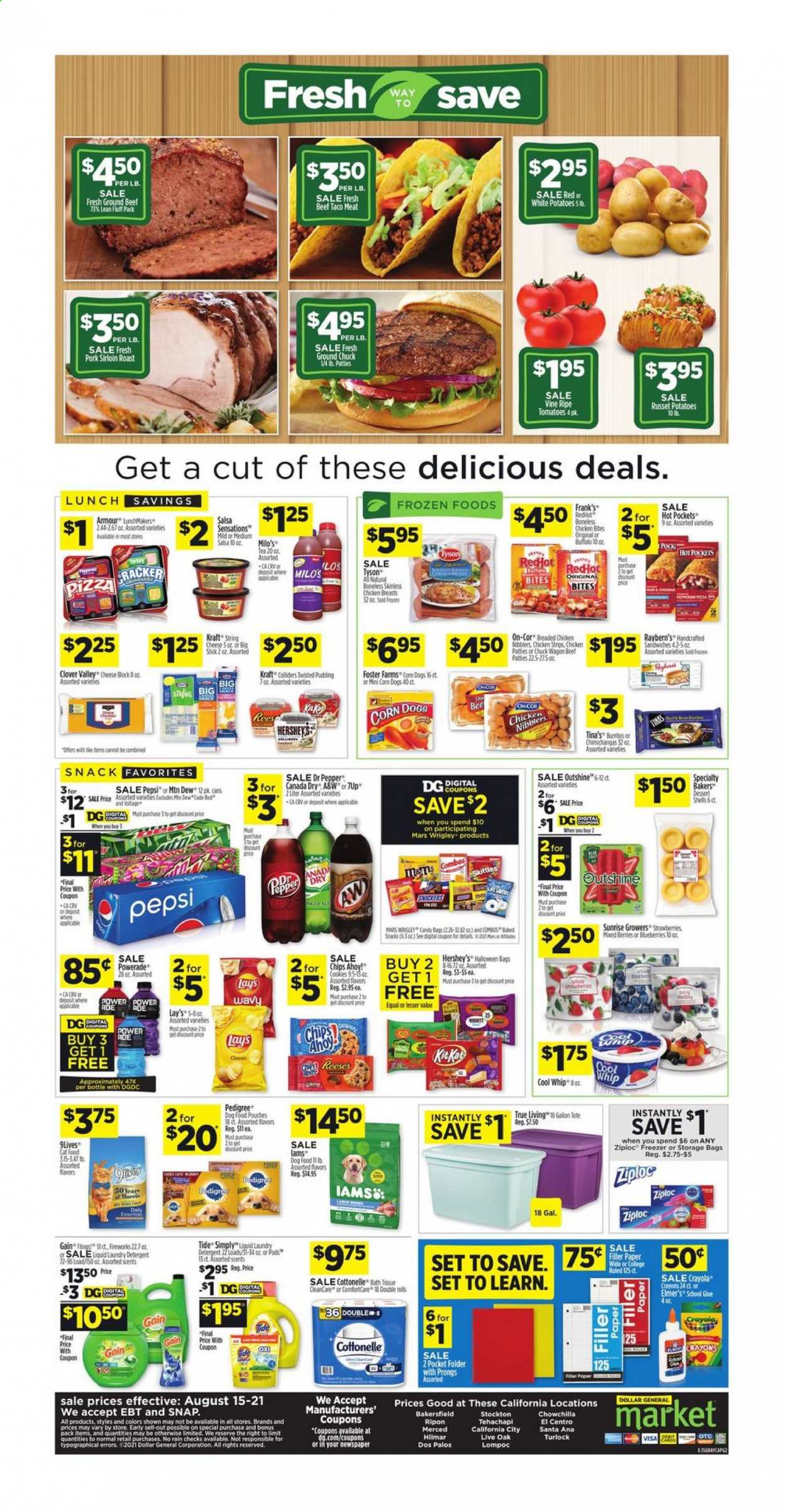 Dollar General ad - 08/15/2021 - 08/21/2021. Page 2