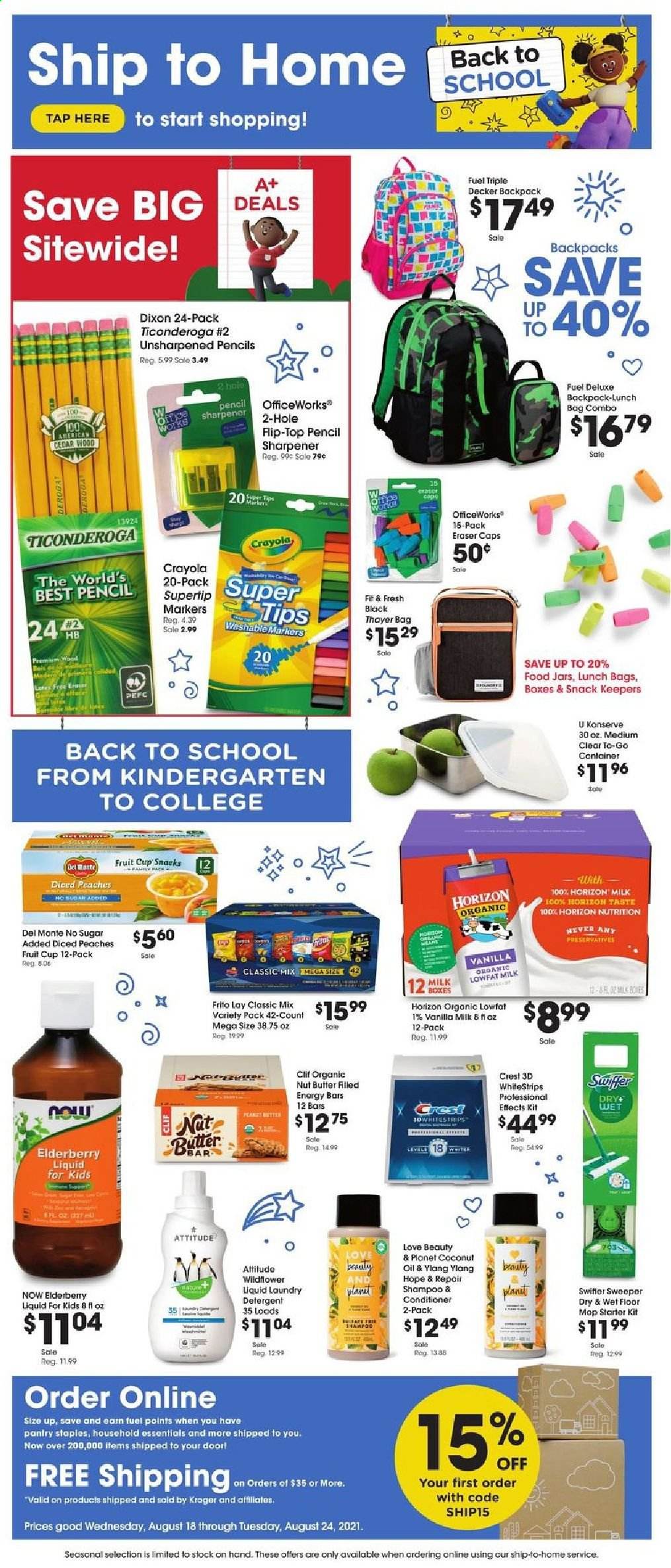Kroger ad - 08/18/2021 - 08/24/2021. Page 1