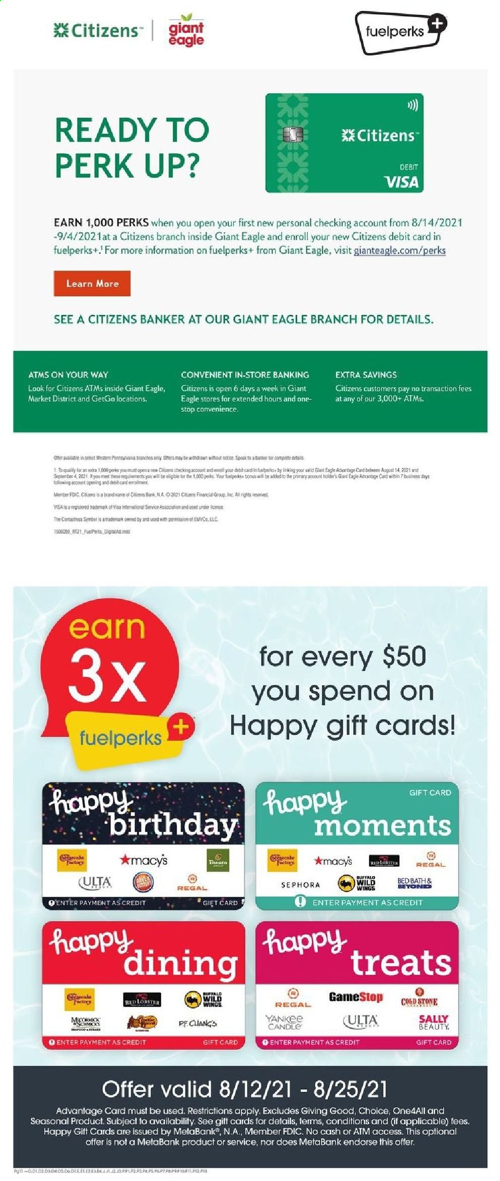 Giant Eagle ad - 08/19/2021 - 08/25/2021. Page 10