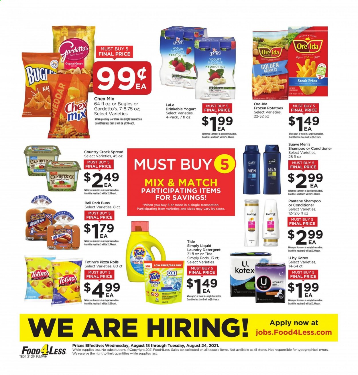 Food 4 Less ad - 08/18/2021 - 08/24/2021. Page 4