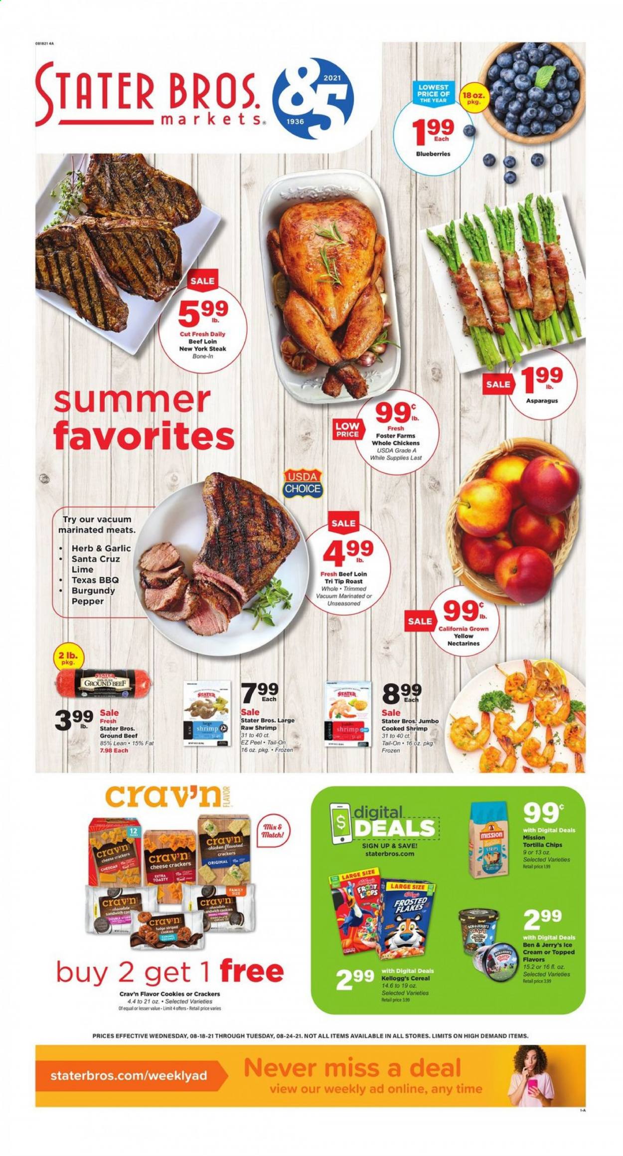 Stater Bros. ad - 08/18/2021 - 08/24/2021. Page 1
