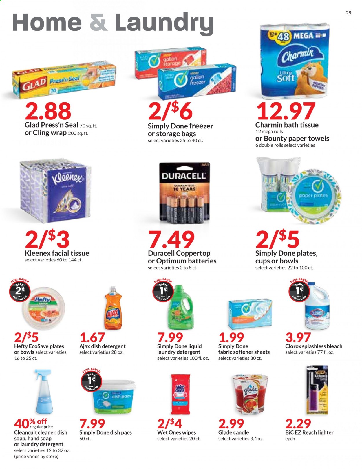 Hy-Vee ad - 08/18/2021 - 08/24/2021. Page 29