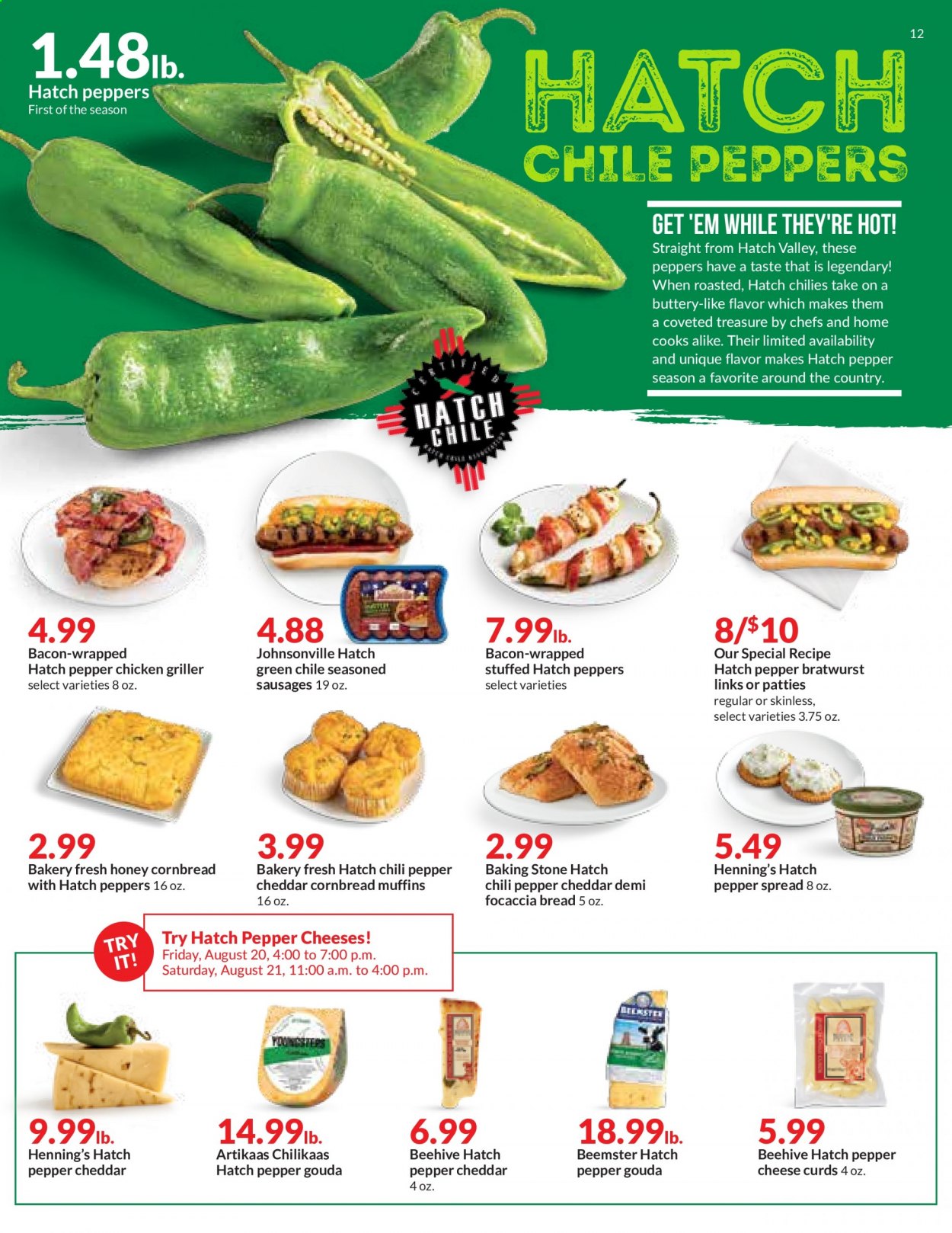 Hy-Vee ad - 08/18/2021 - 08/24/2021. Page 12