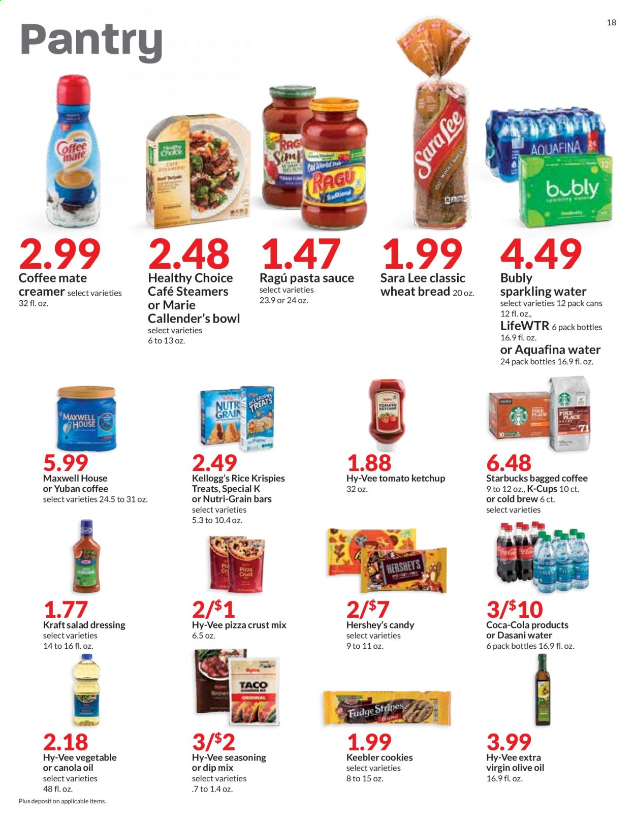 Hy-Vee ad - 08/18/2021 - 08/24/2021. Page 18