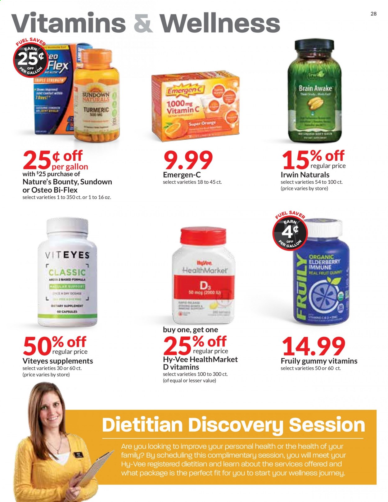 Hy-Vee ad - 08/18/2021 - 08/24/2021. Page 28