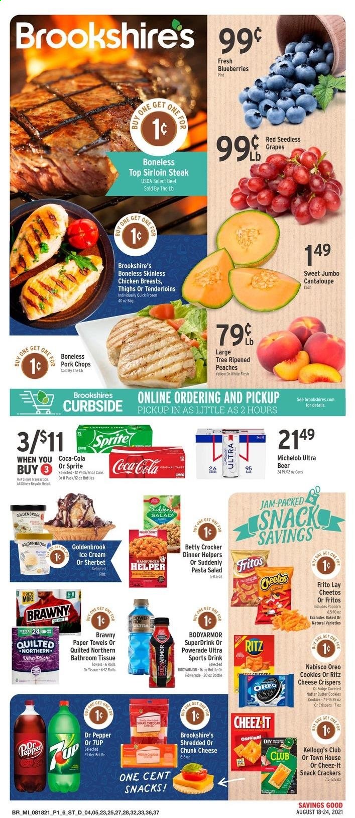 Brookshires ad - 08/18/2021 - 08/24/2021. Page 1