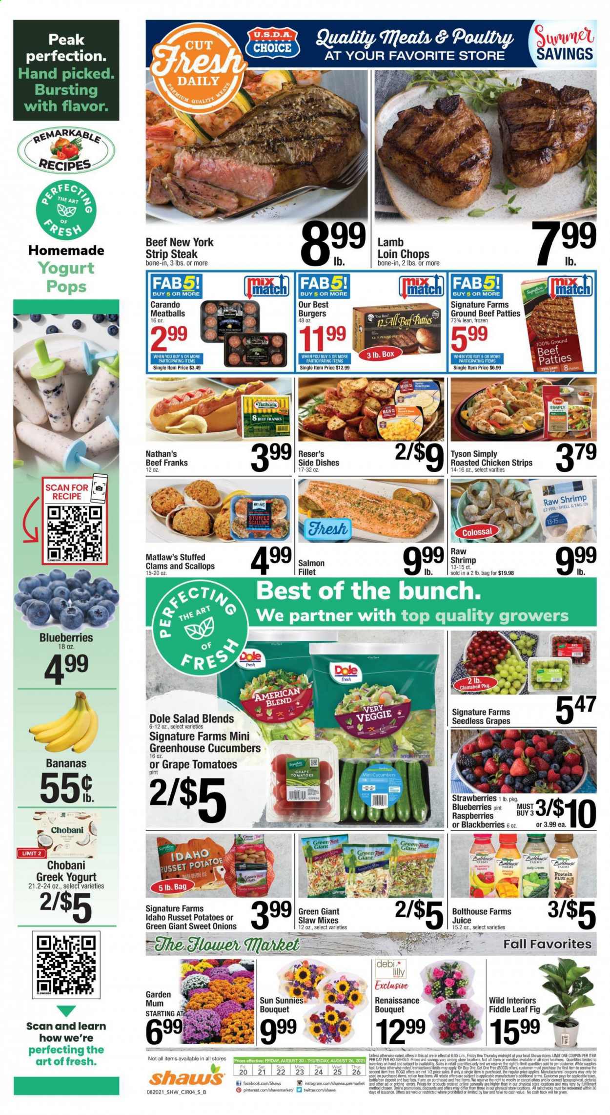 Shaw’s ad - 08/20/2021 - 08/26/2021. Page 4