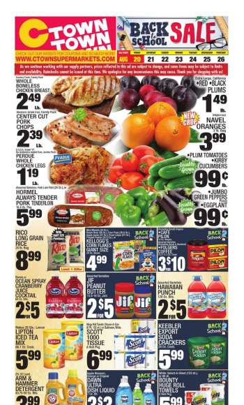 C-Town Flyer - 08.20.2021 - 08.26.2021.