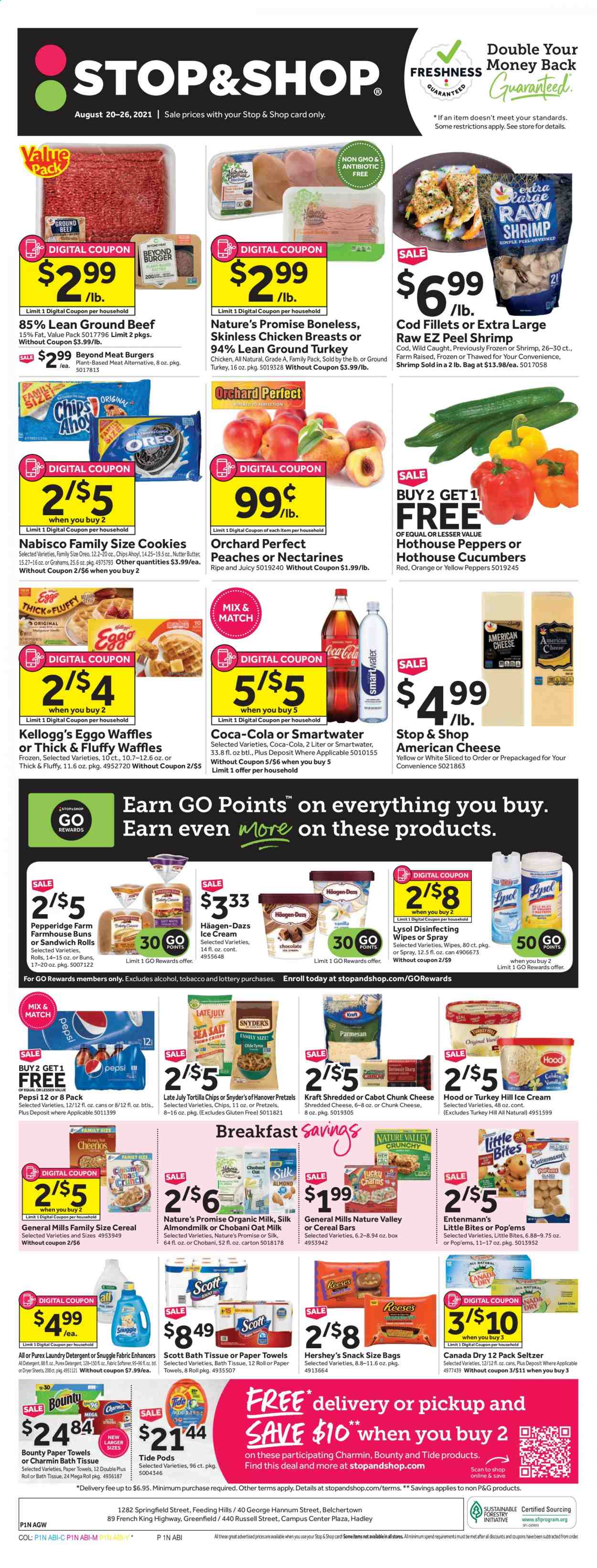 Stop & Shop ad - 08/20/2021 - 08/26/2021. Page 1