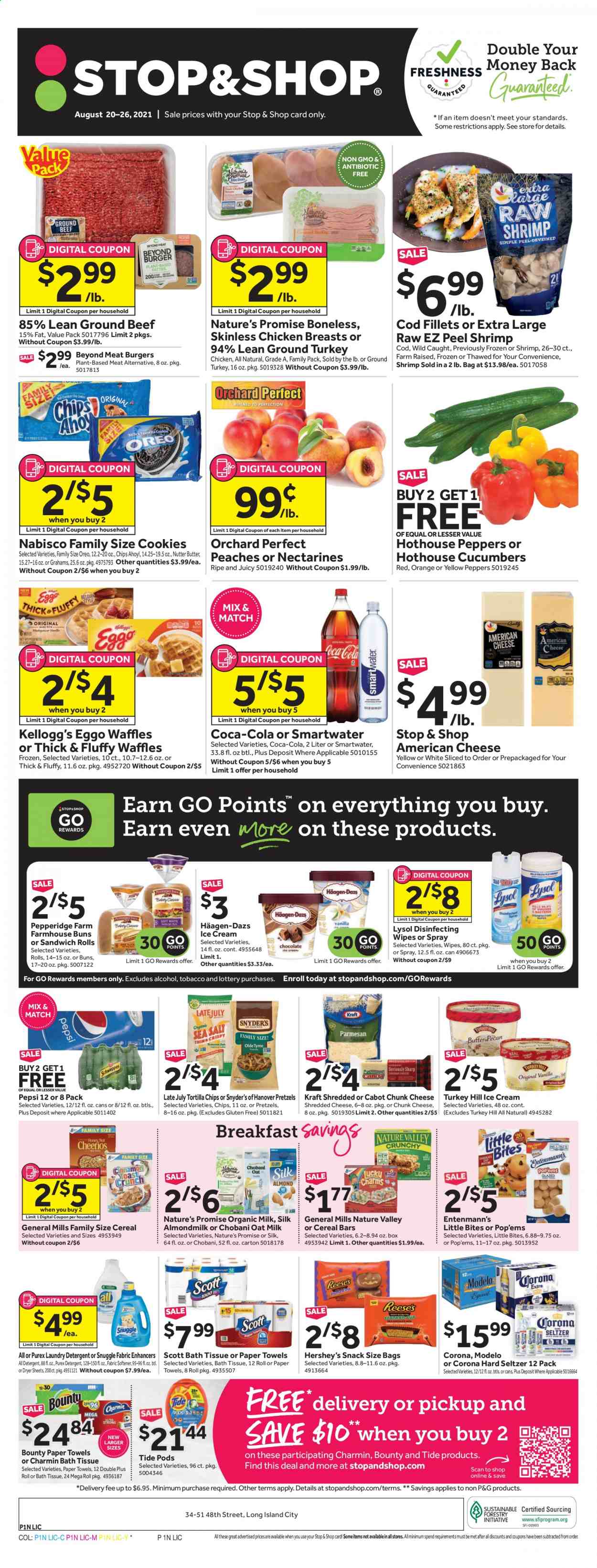 Stop & Shop ad - 08/20/2021 - 08/26/2021. Page 1