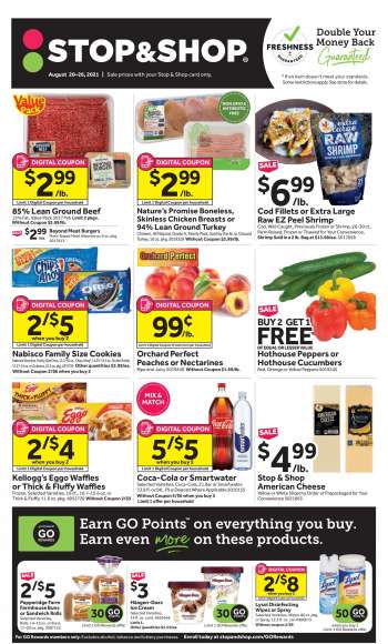 Stop & Shop Flyer - 08.20.2021 - 08.26.2021.